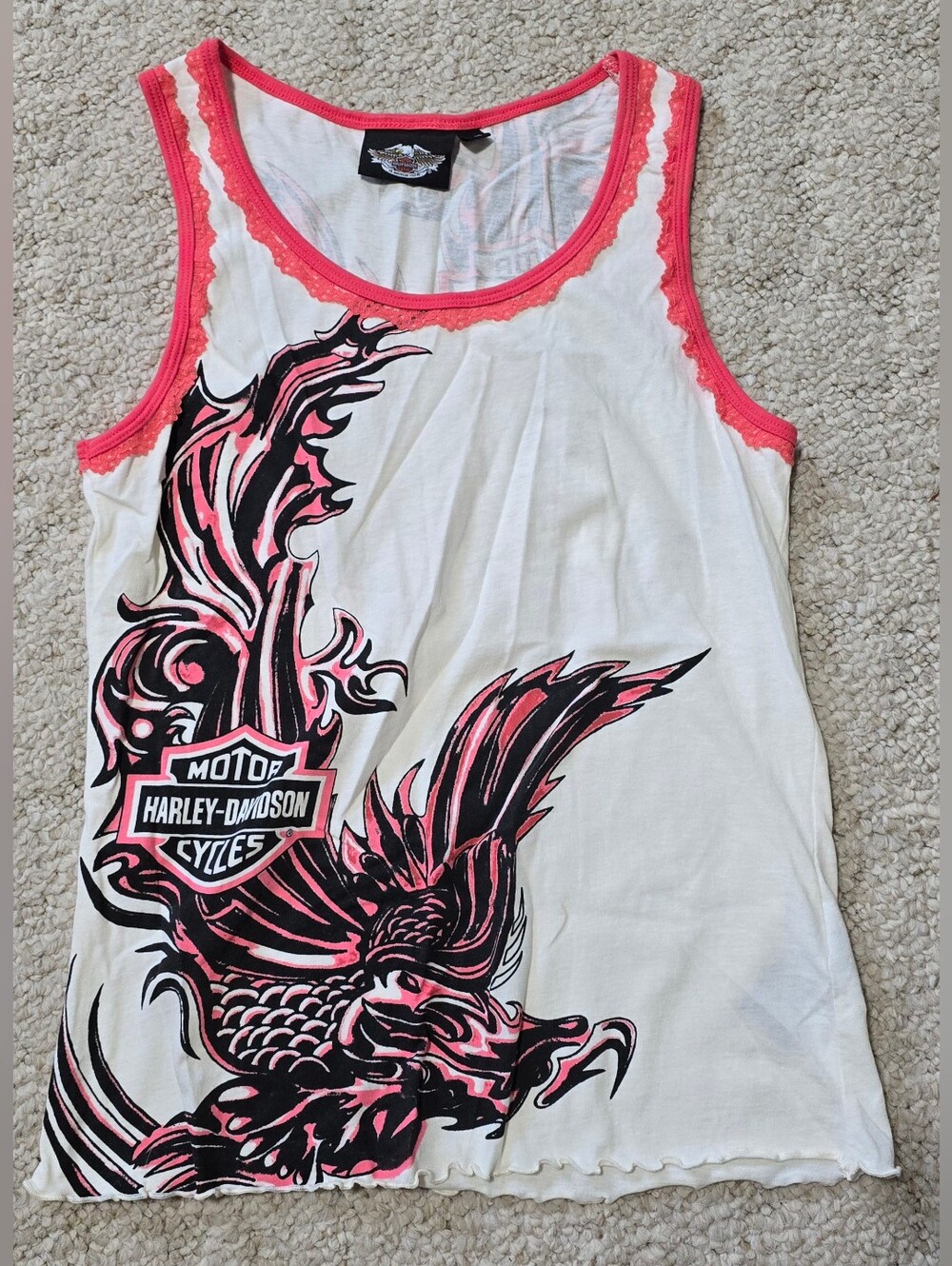 Harley-Davidson Graphic Tank With Logo Medium